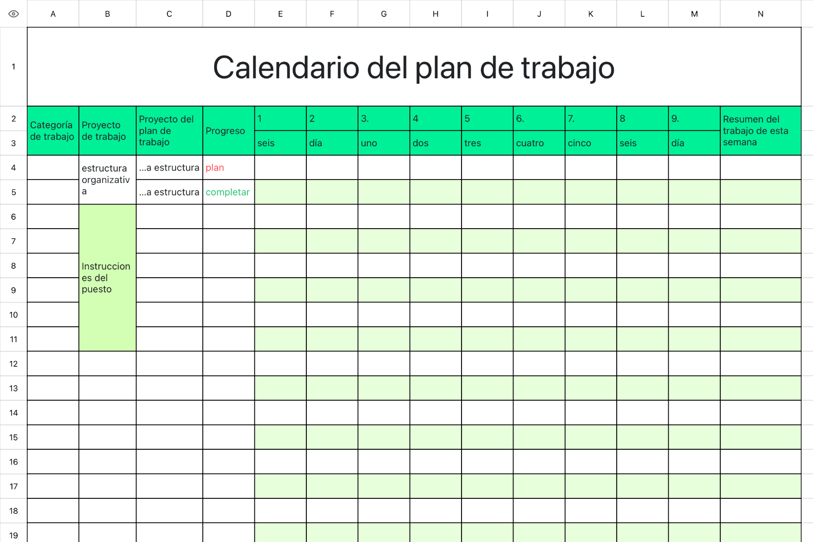Calendario de trabajo1